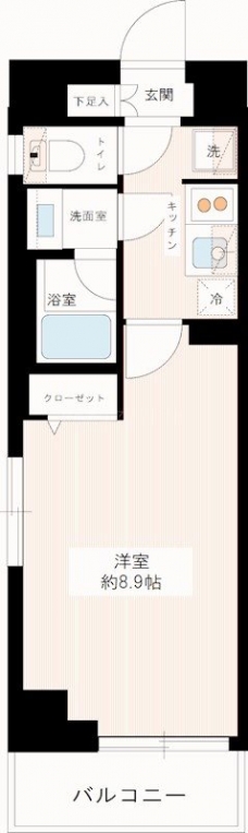 MAXIV平和台の間取り図