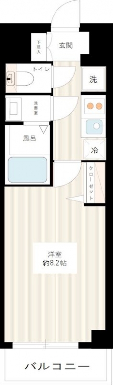 ＭＡＸＩＶ西大島の間取り図