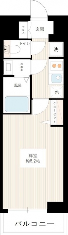 ＭＡＸＩＶ西大島の間取り図