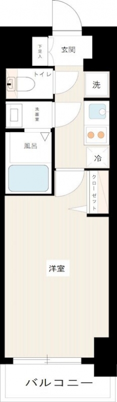 ＭＡＸＩＶ西大島の間取り図