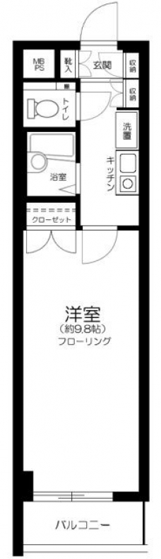 ロイヤルアメニティー巣鴨の間取り図