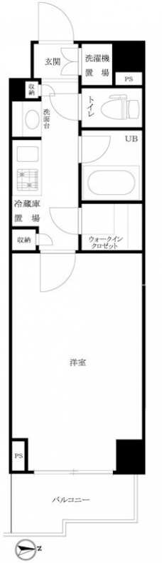 ルーブル桜新町の間取り図