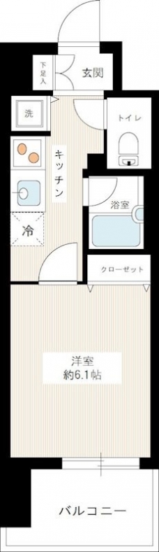 グランヴァンアクアヴェル亀戸の間取り図