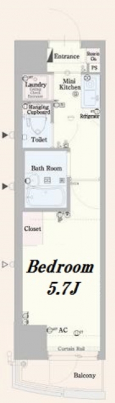 アイフェリーク大森の間取り図