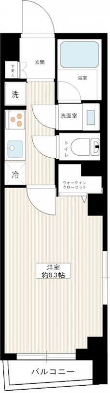 ＨＹ’ｓ ｓｔａｇｅ 西荻窪の間取り図