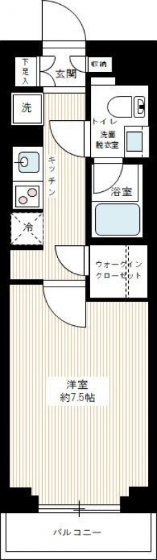 ＡＺＥＳＴ亀戸IIの間取り図