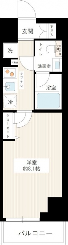 ＨＹ’ｓ ｃｒｅｃｅｒ 清澄白河の間取り図