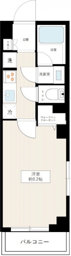 ＨＹ’ｓ ｓｔａｇｅ 西荻窪の間取り図