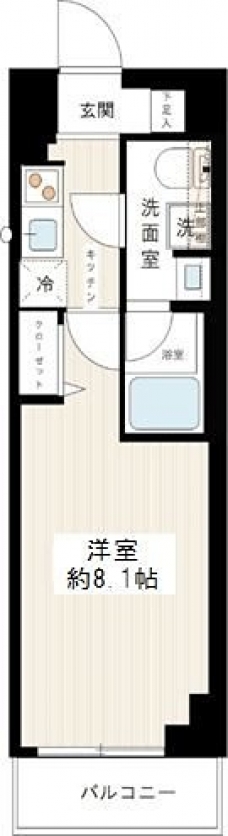 パティーナ東武練馬の間取り図
