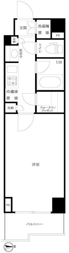 ルーブル桜新町の間取り図