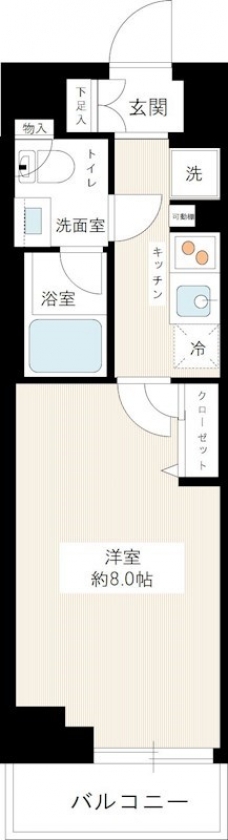 ＨＹ’ｓ ｃｒｅｃｅｒ 清澄白河の間取り図