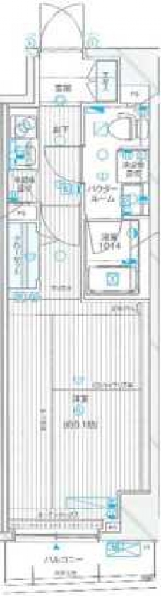 メインステージ千歳船橋の間取り図
