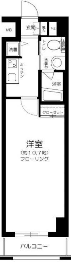 メインステージ大山の間取り図