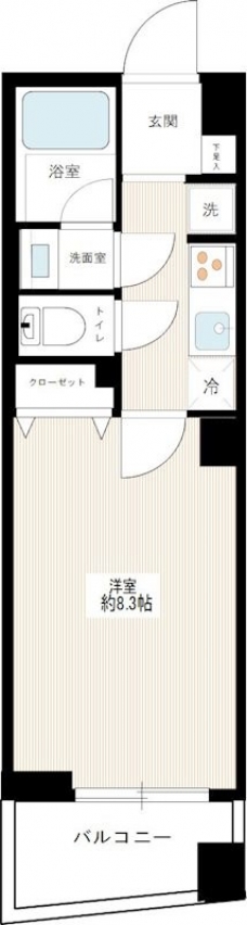 ＨＹ’ｓ ｓｔａｇｅ 西荻窪の間取り図