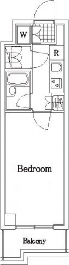 ルーブル上池台弐番館の間取り図