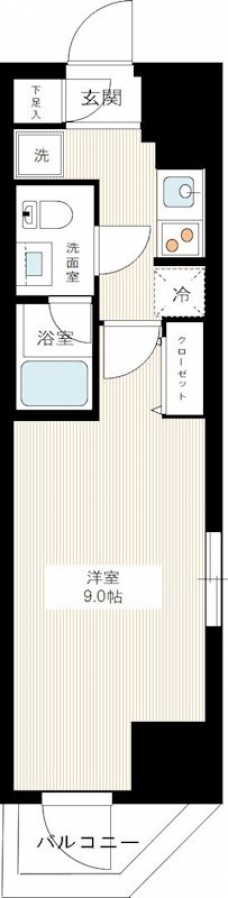 ＭＡＸＩＶ大山の間取り図