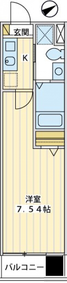プラージュ白金台の間取り図