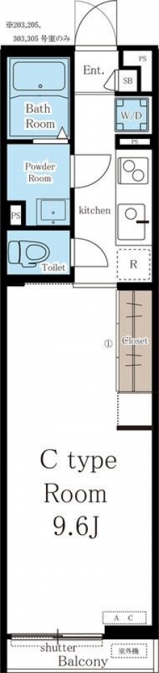 リブリ・グランディール西新井IIの間取り図