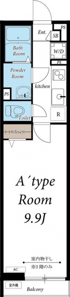 リブリ・ソレアードの間取り図